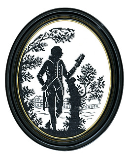 Broderikit Tavla Rokokoherre