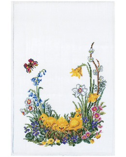 Broderikit Löpare Kyckling