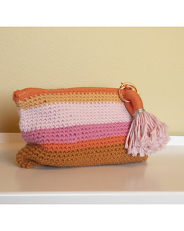 Beskrivning Virkad väska