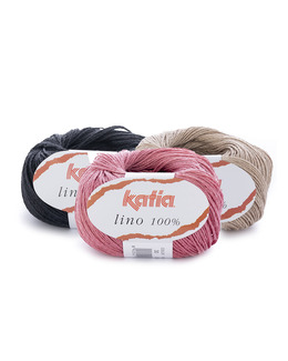 Garn Lino 100% Strikking, pynt, garn og strikkeoppskrifter