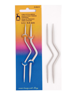 Flätsticka 2,5 och 4 mm