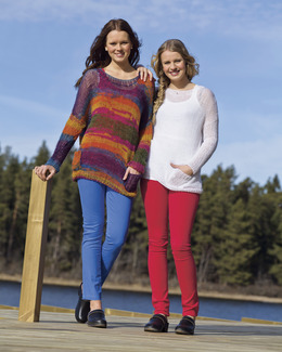 Beskrivning Tröja stickade med olika storlek