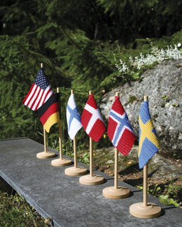 Beskrivning grytlapp och bordsflagga