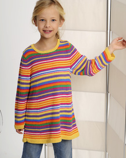 Beskrivning Randig klänning