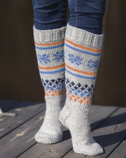 Beskrivning Raggsockor med stjärnor