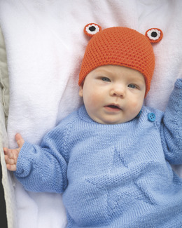 Beskrivning Babymössa med öron