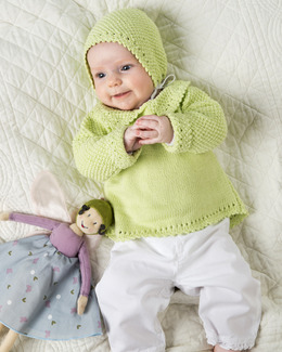 Beskrivning Babytröja och hätta