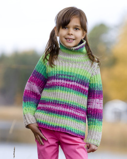 Beskrivning Tröja patentstickad