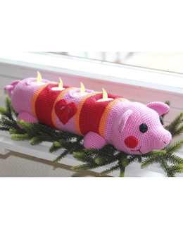 Beskrivning Gris Adventsljusstake