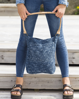 Beskrivning Handväska Virkad