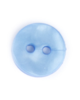 Knapp Pearl ljusblå 12 mm