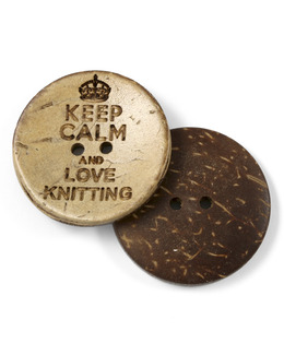 Knapp Keep Calm and Love Knitting