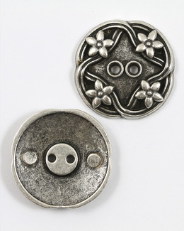 Knapp gammal silver
