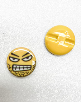 Knapp Emoji Arg 15 mm