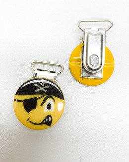 Clips Emoji Pirat 18 mm