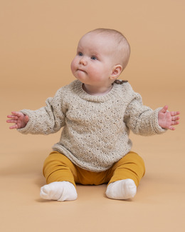 Strikkeoppskrift Babygenser Strikking, pynt, garn og strikkeoppskrifter