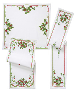 Broderikit Jordgubbar