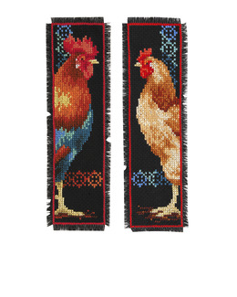 Bokmärken Tupp och höna 2-pack