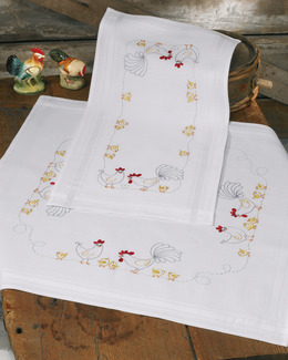 Broderikit Hönsfamiljen