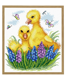 Broderikit Tavla Påskidyll