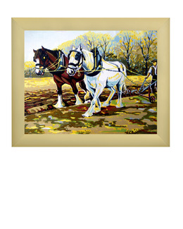 Broderikit Stramalj Hårt arbete