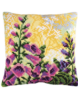 Broderikit Kudde Fingerborgsblomma