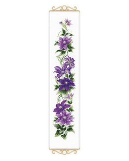 Broderikit Vepa Lila blommor