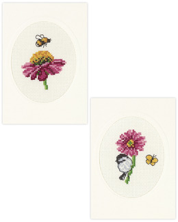 Kort Blomster 2-pack