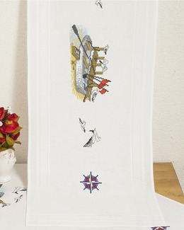 Broderikit Fiskebåt