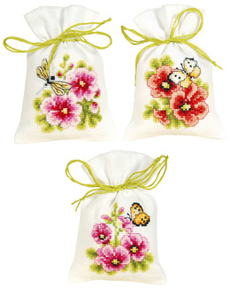 Doftpåsar Blommor 3-pack