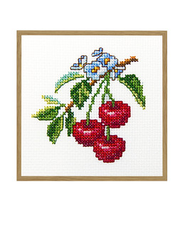 Broderikit Tavla Körsbär