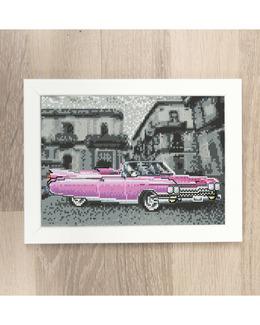 Broderikit Tavla Rosa havanna