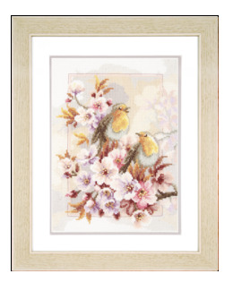 Broderikit Tavla Kvittrande