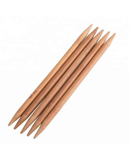 Strømpepinner bambus 15 cm Strikking, pynt, garn og strikkeoppskrifter