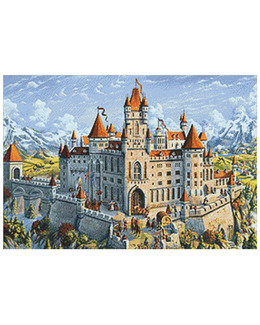 Diamond painting Magiska slottet