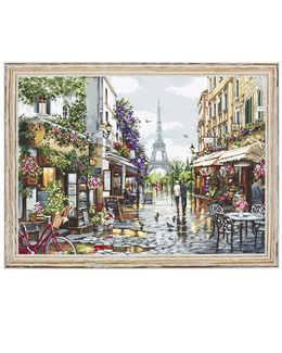 Broderikit Tavla Gata i Paris