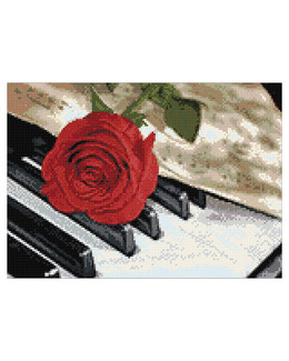 Diamond painting Rosenmusik