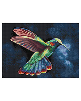Diamond painting Kolibri