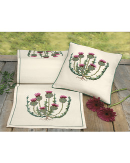 Broderikit Löpare Tistel