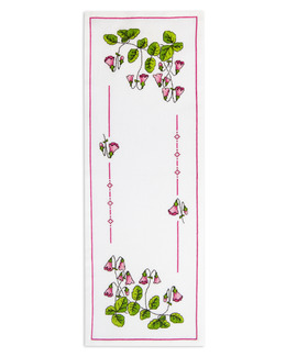 Broderikit Löpare Rosa klocka