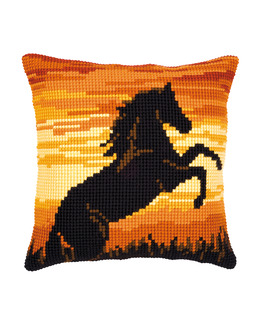 Broderikit Kudde Hingst