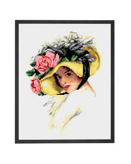 Stramalj Kvinna i hatt