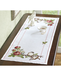 Broderikit Löpare Bland rosorna