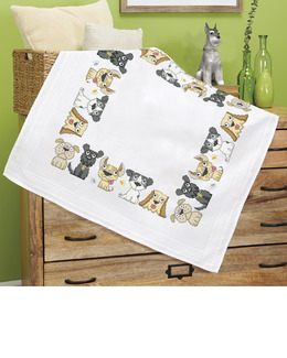 Broderikit Duk Hundar