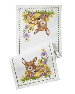Broderikit Löpare Bambi