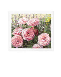 Broderikit Tavla Sommarblomster