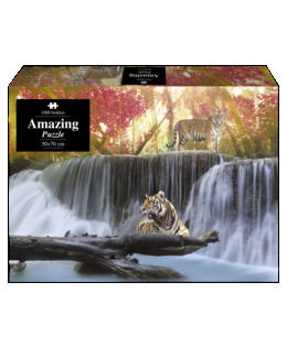 Pussel Vid vattenfallet 1000 bitar