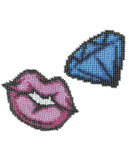 Märke Pärlbroderi Bling 2-pack