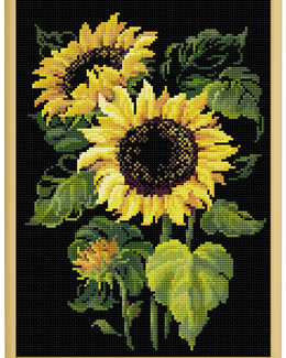 Diamond Painting Solros