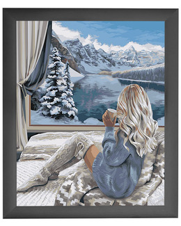 Paint by numbers Vinterland